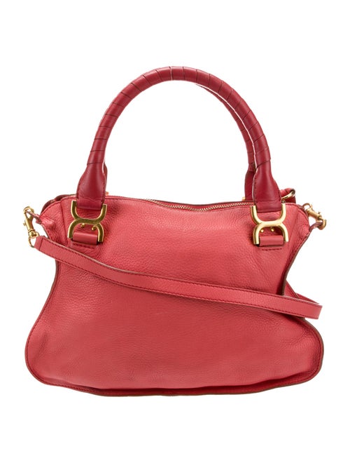 Chloé Leather Marcie Satchel Bag Medium