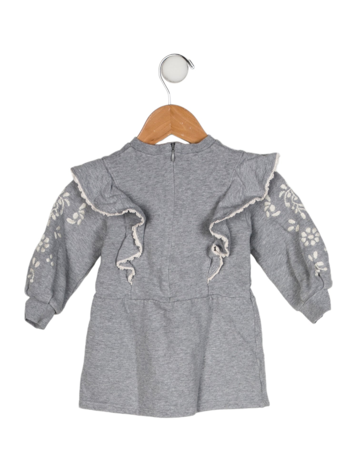 Chloé Kids Ruffle Sweater Dress