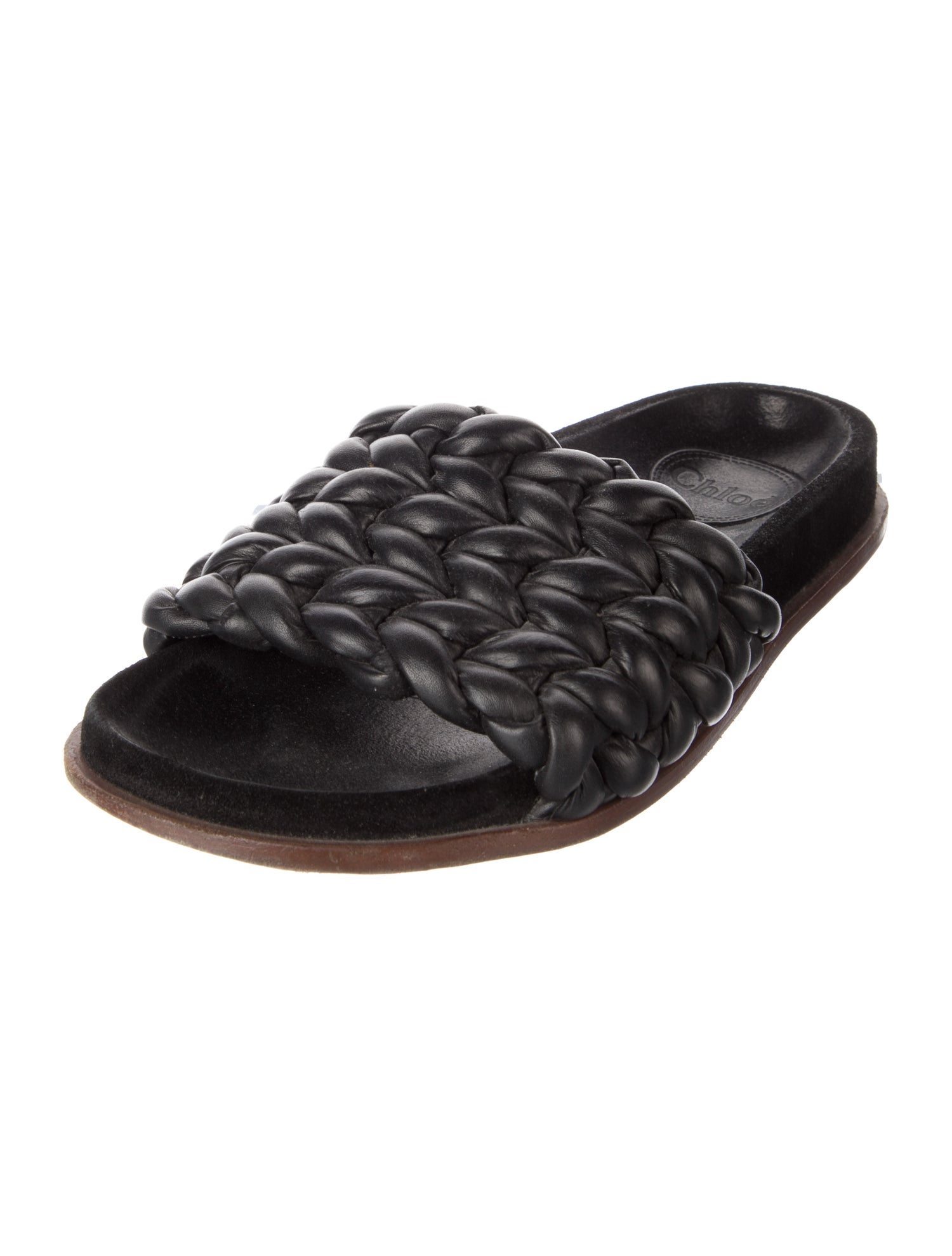 Chloé Leather Slides