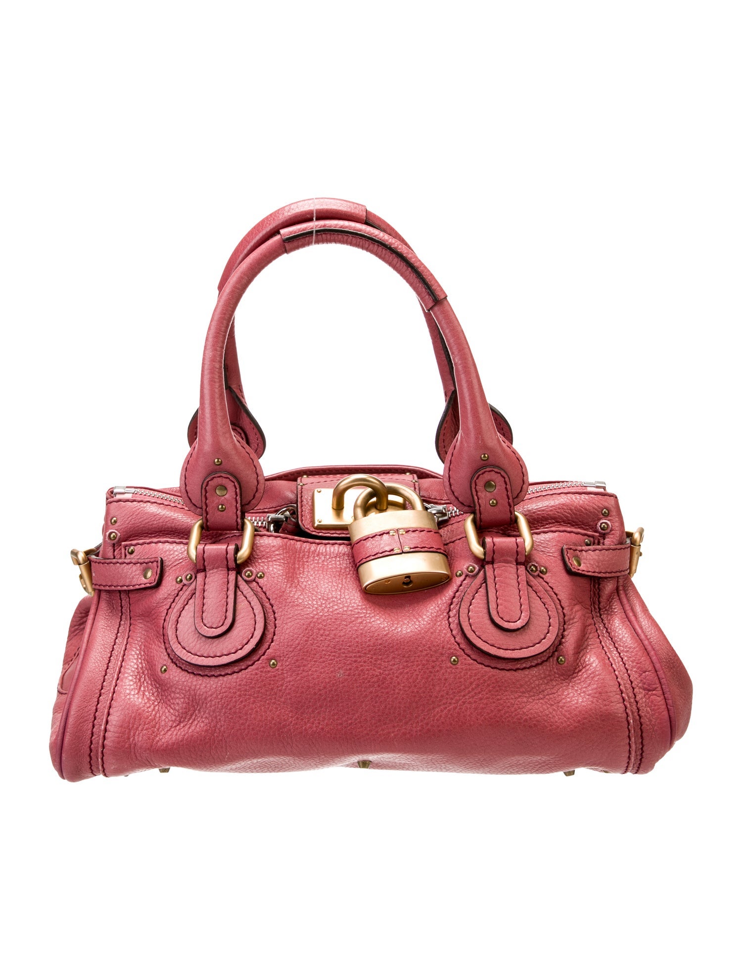 Chloé Leather Top Handle Bag