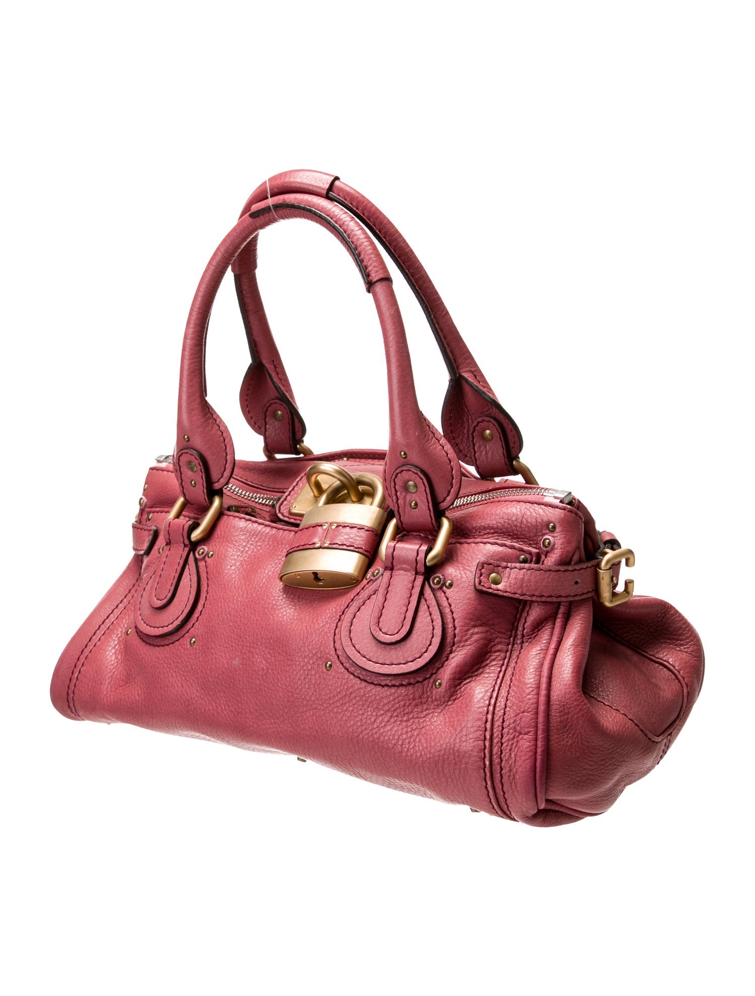 Chloé Leather Top Handle Bag