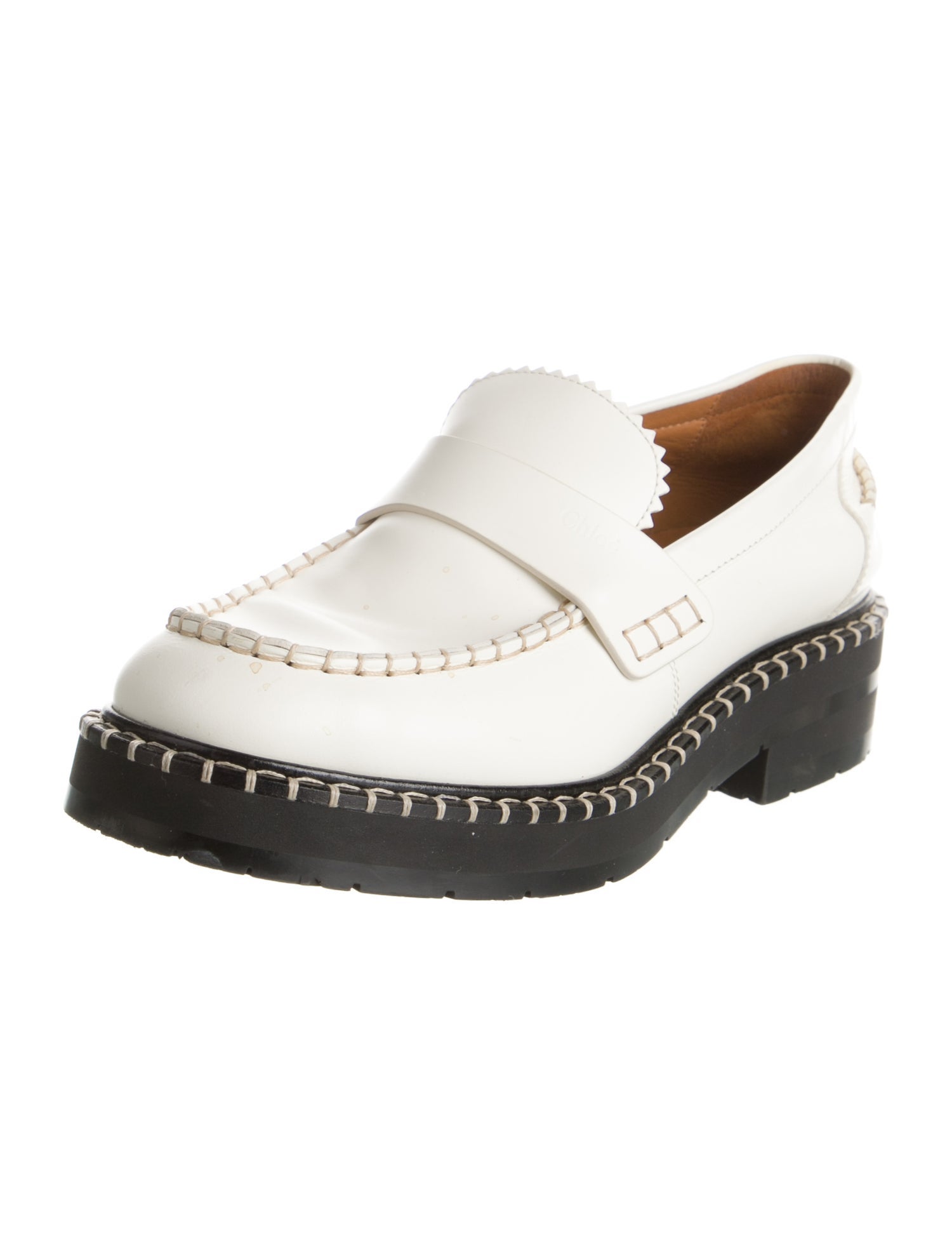Chloé Leather Loafers