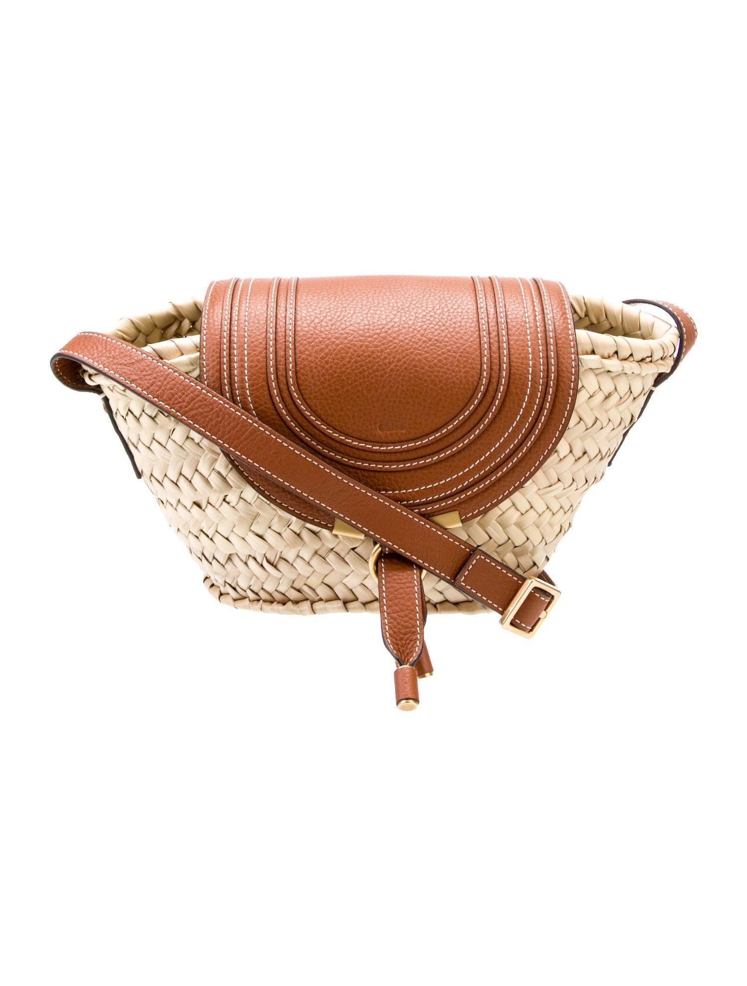 Chloé Raffia Belt Bag
