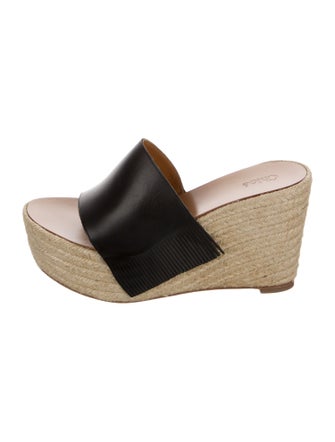 Chloé Leather Espadrilles