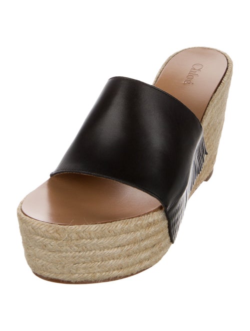 Chloé Leather Espadrilles