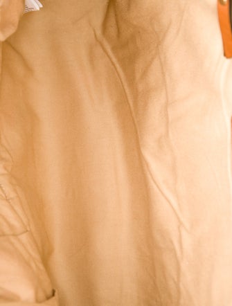 Chloé Chloé Leather Trimmed Canvas Logo Changing Bag