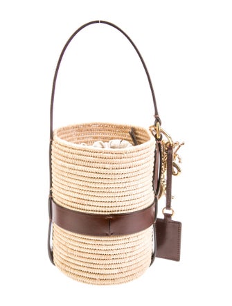Chloé Straw Bucket Bag