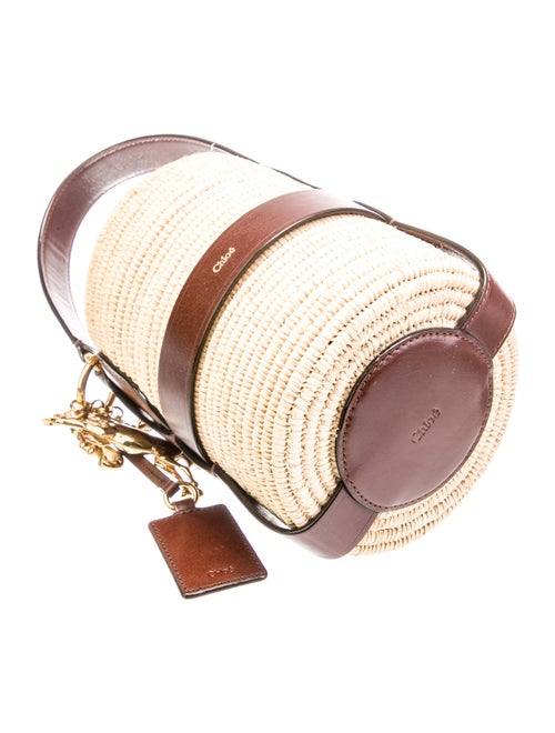 Chloé Straw Bucket Bag