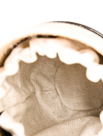 Chloé Straw Bucket Bag