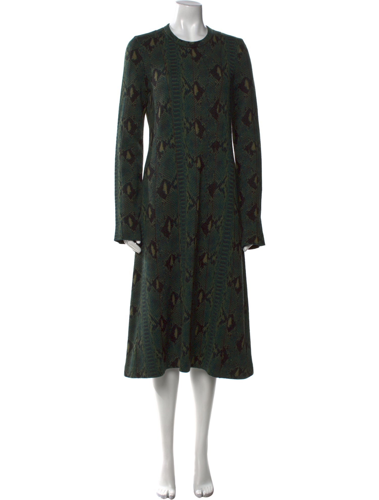 Chloé Wool Midi Length Dress