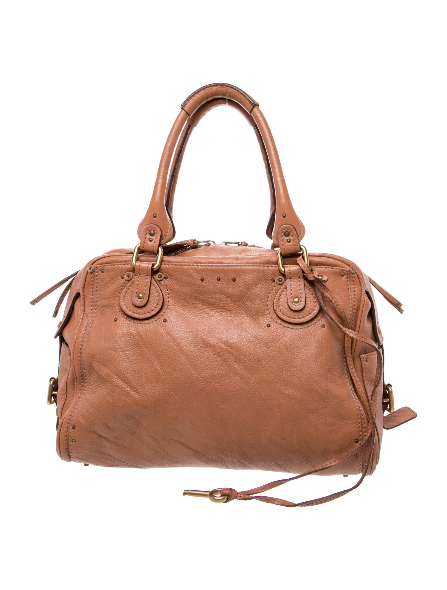 Chloé Leather Top Handle Bag