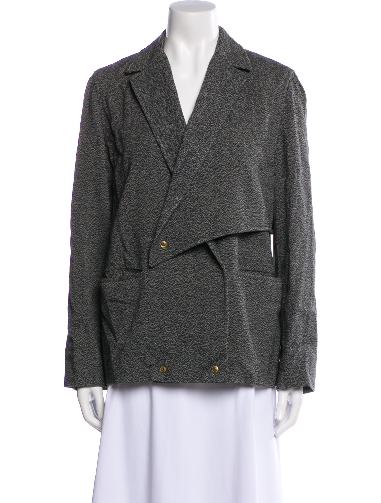 Chloé Wool Printed Blazer