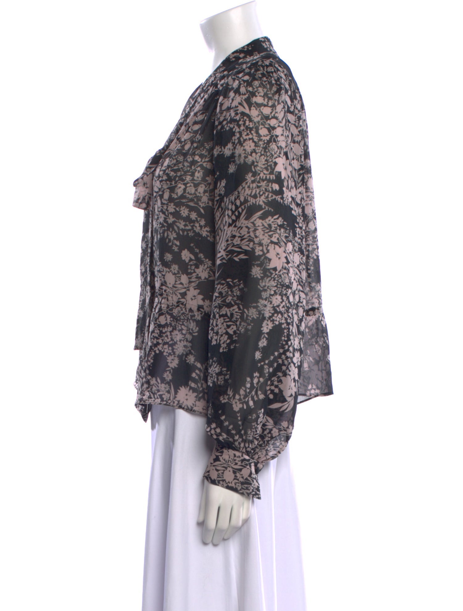 Chloé Silk Printed Blouse