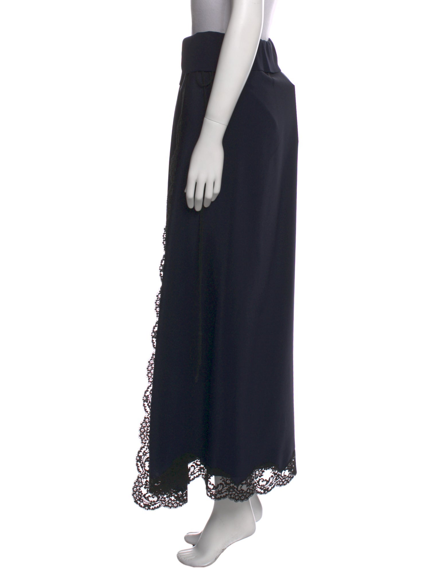 Chloé Silk Long Skirt