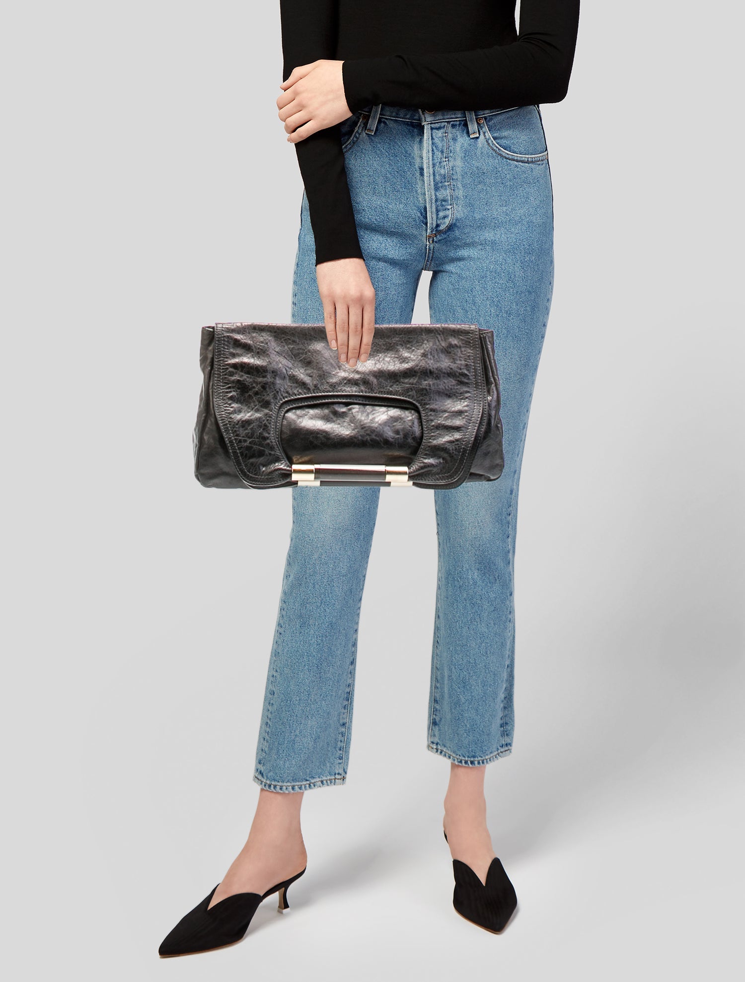 Chloé Leather Clutch