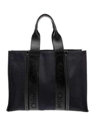Chloé Canvas Woody Large