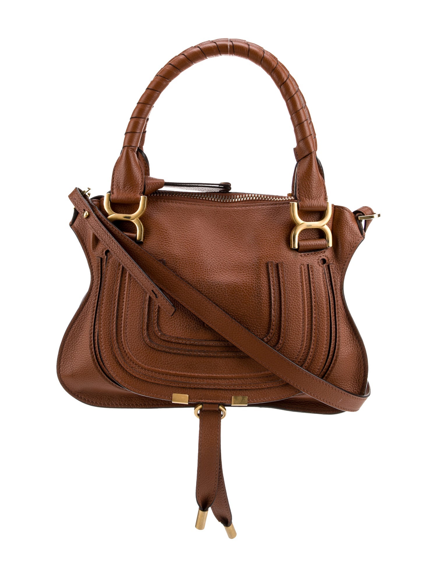 Chloé Leather Marcie Crossbody Small