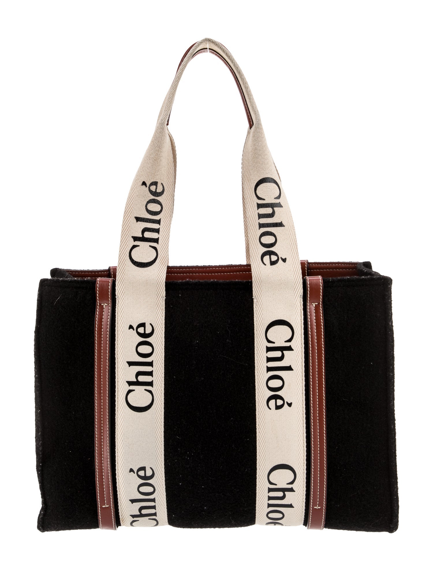 Chloé Felt Woody Tote Medium