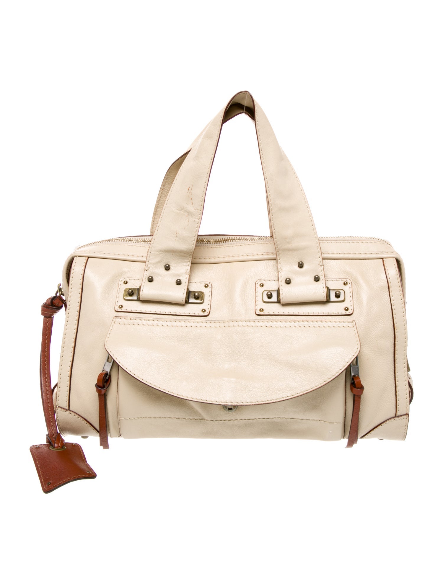 Chloé Leather Top Handle Bag