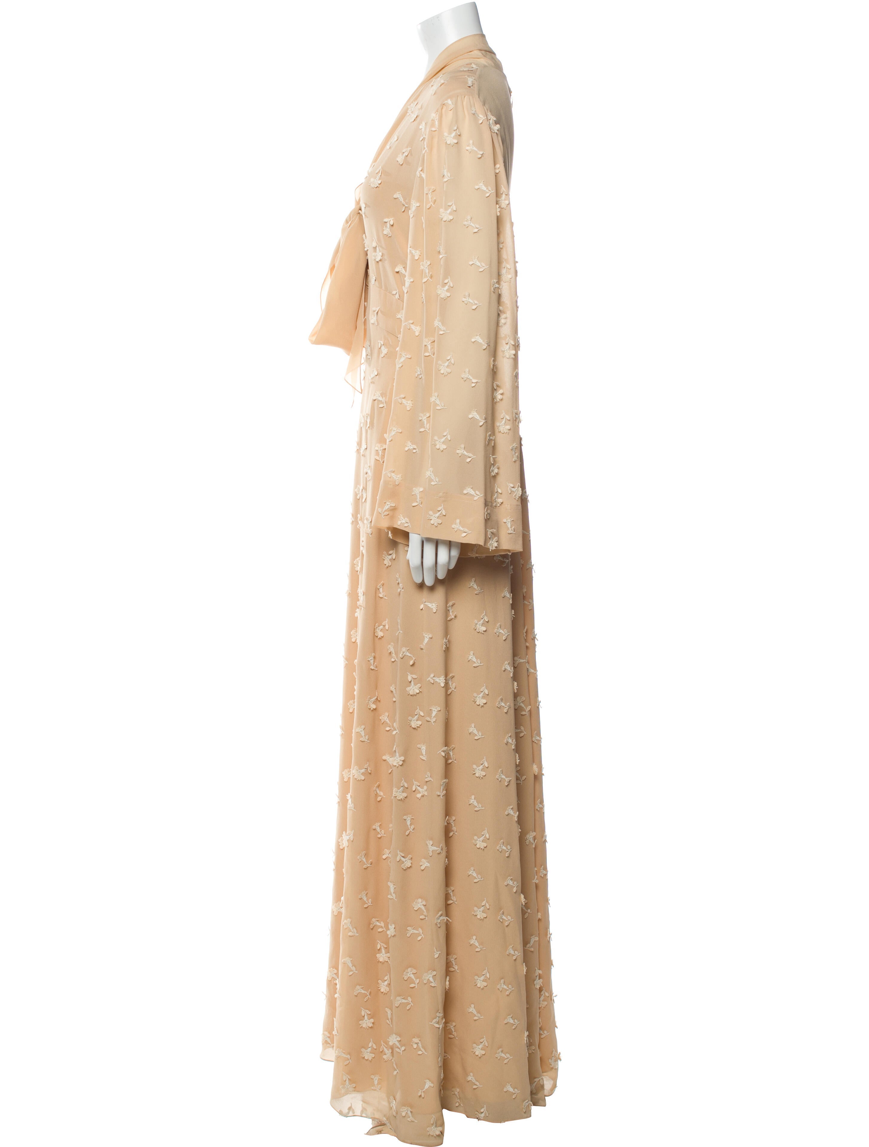 Chloé Silk Long Dress