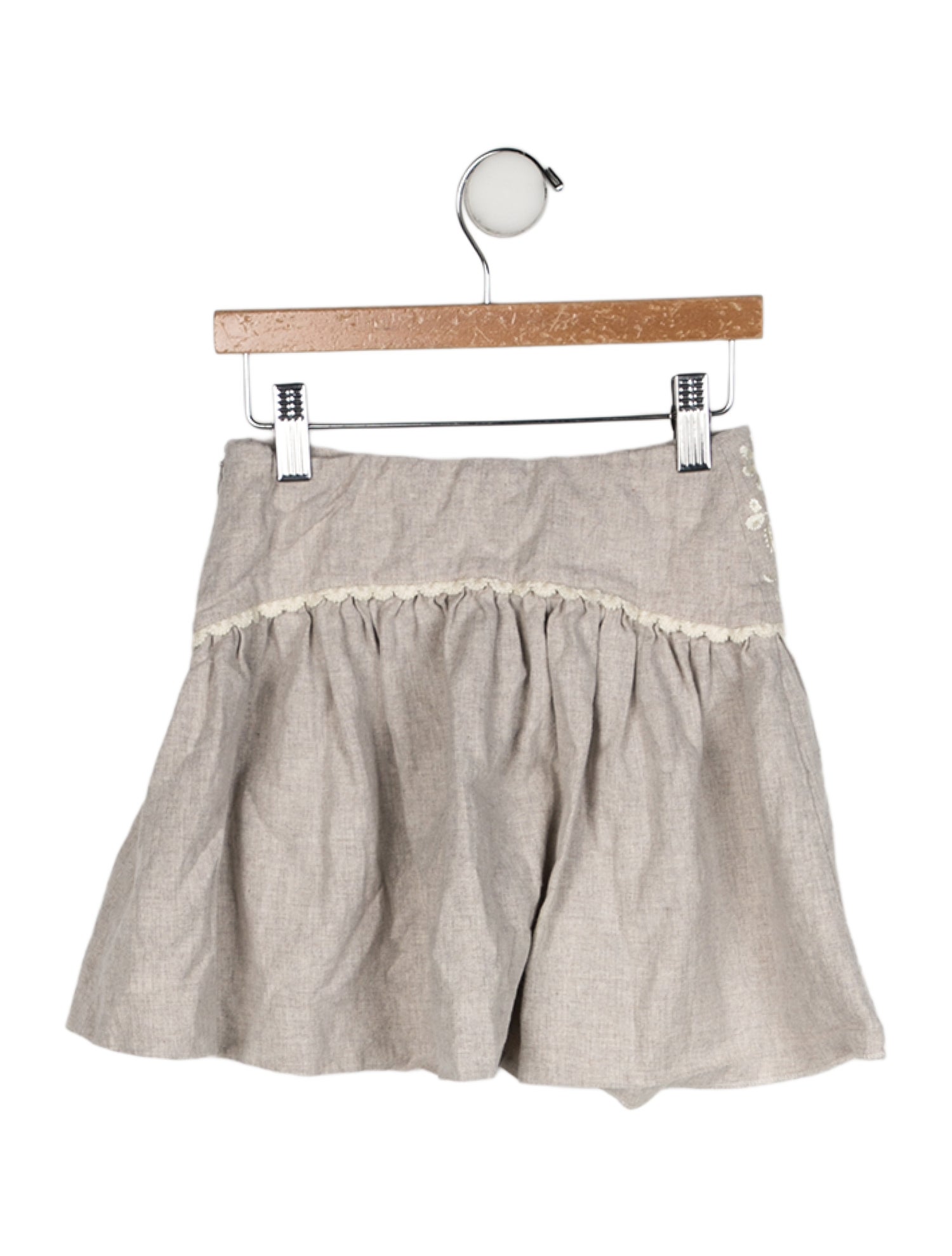 Chloé Embroidered Mini Skirt