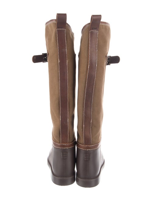 Chloé Canvas Rain Boots