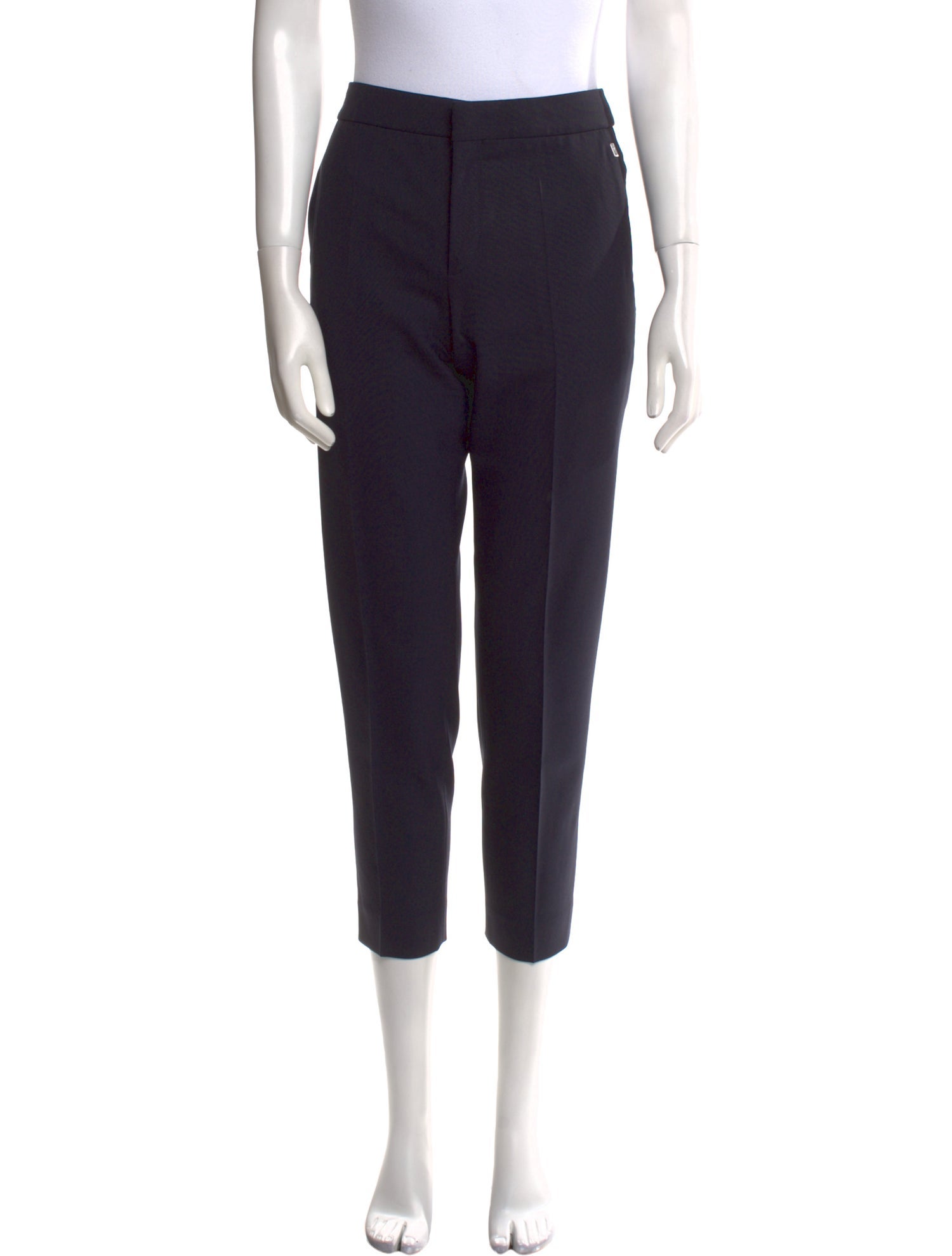 Chloé Virgin Wool Straight Leg Pants