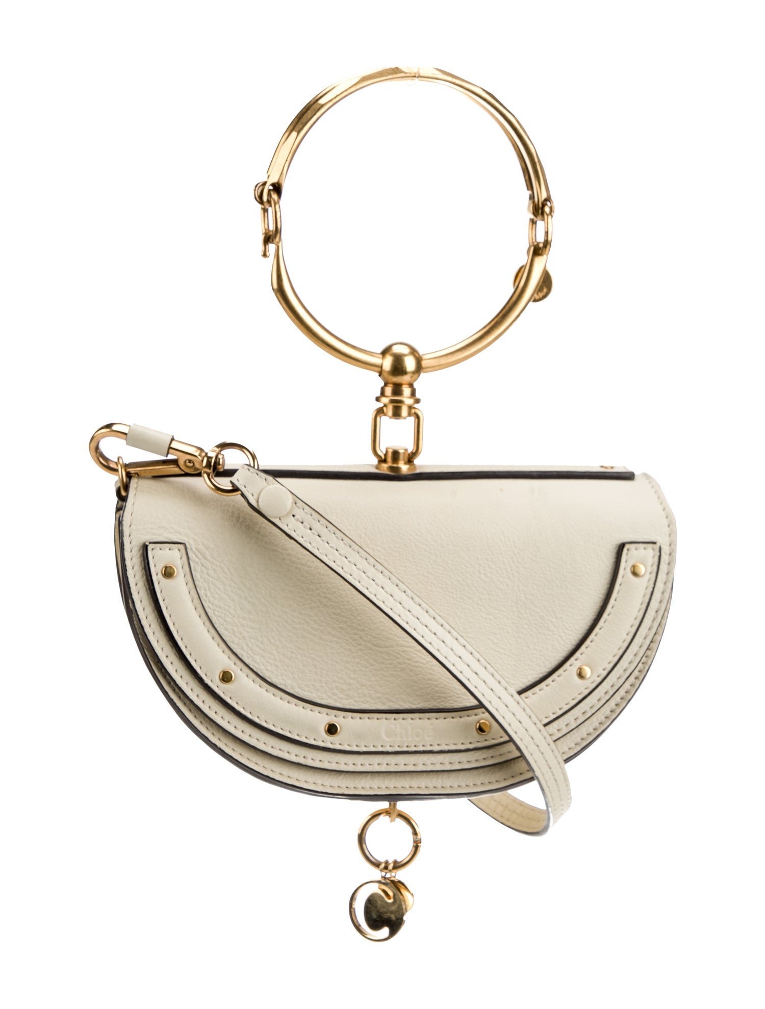 Chloé Leather Nile Bracelet Bag Small