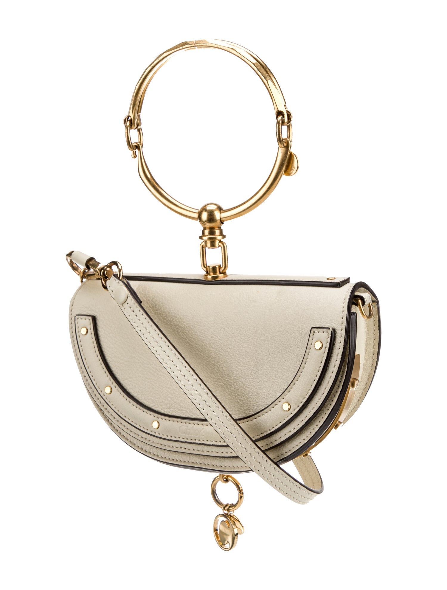 Chloé Leather Nile Bracelet Bag Small