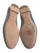 Chloé Leather Scalloped Accent Ballet Flats