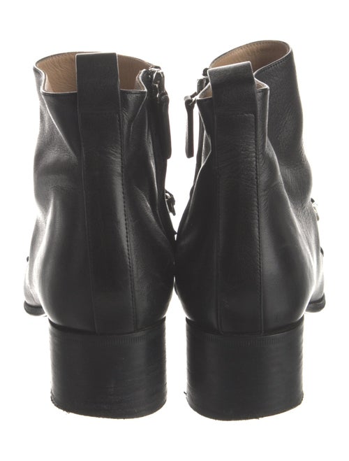 Chloé Leather Combat Boots