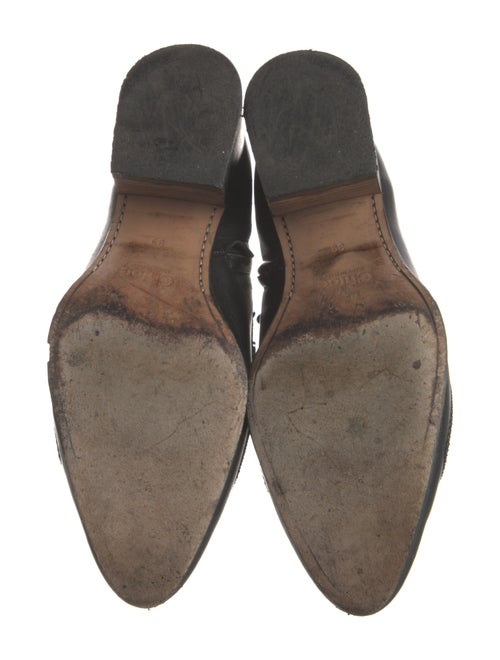 Chloé Leather Combat Boots
