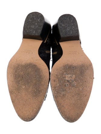 Chloé Suede Studded Accents Boots