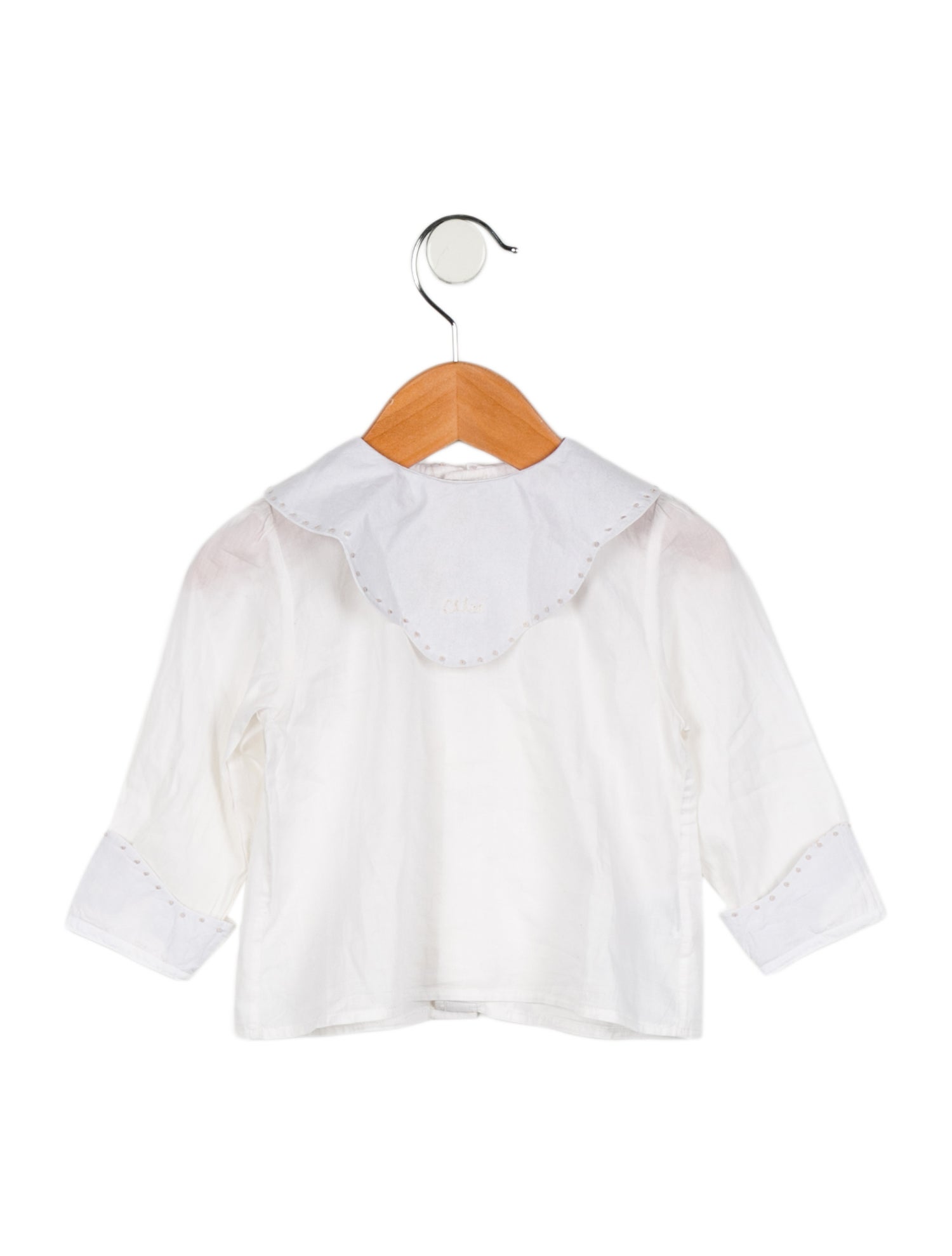 Chloé Infant Girls' Logo Printed Long Sleeve Top