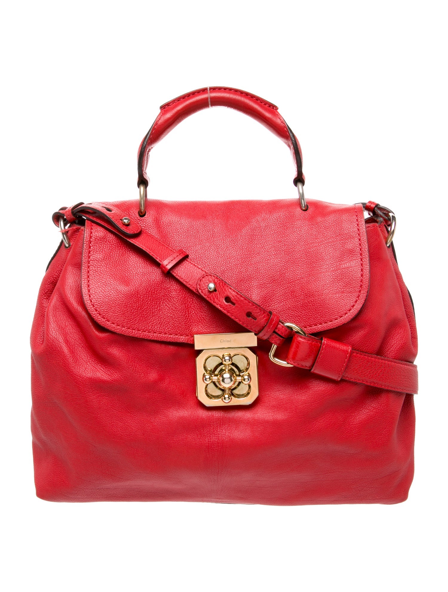 Chloé Leather Top Handle Bag