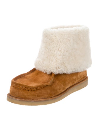 Chloé Suede Snow Boots