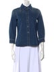 Chloé Three-Quarter Sleeve Button-Up Top