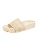 Chloé Raffia Espadrilles