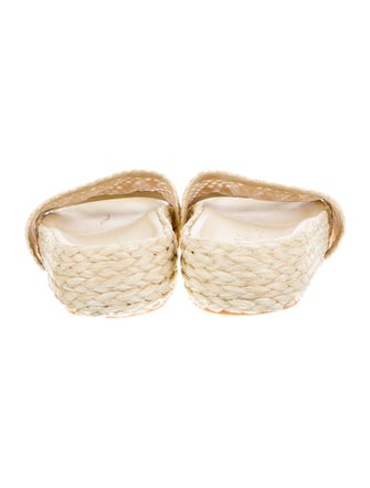 Chloé Raffia Espadrilles