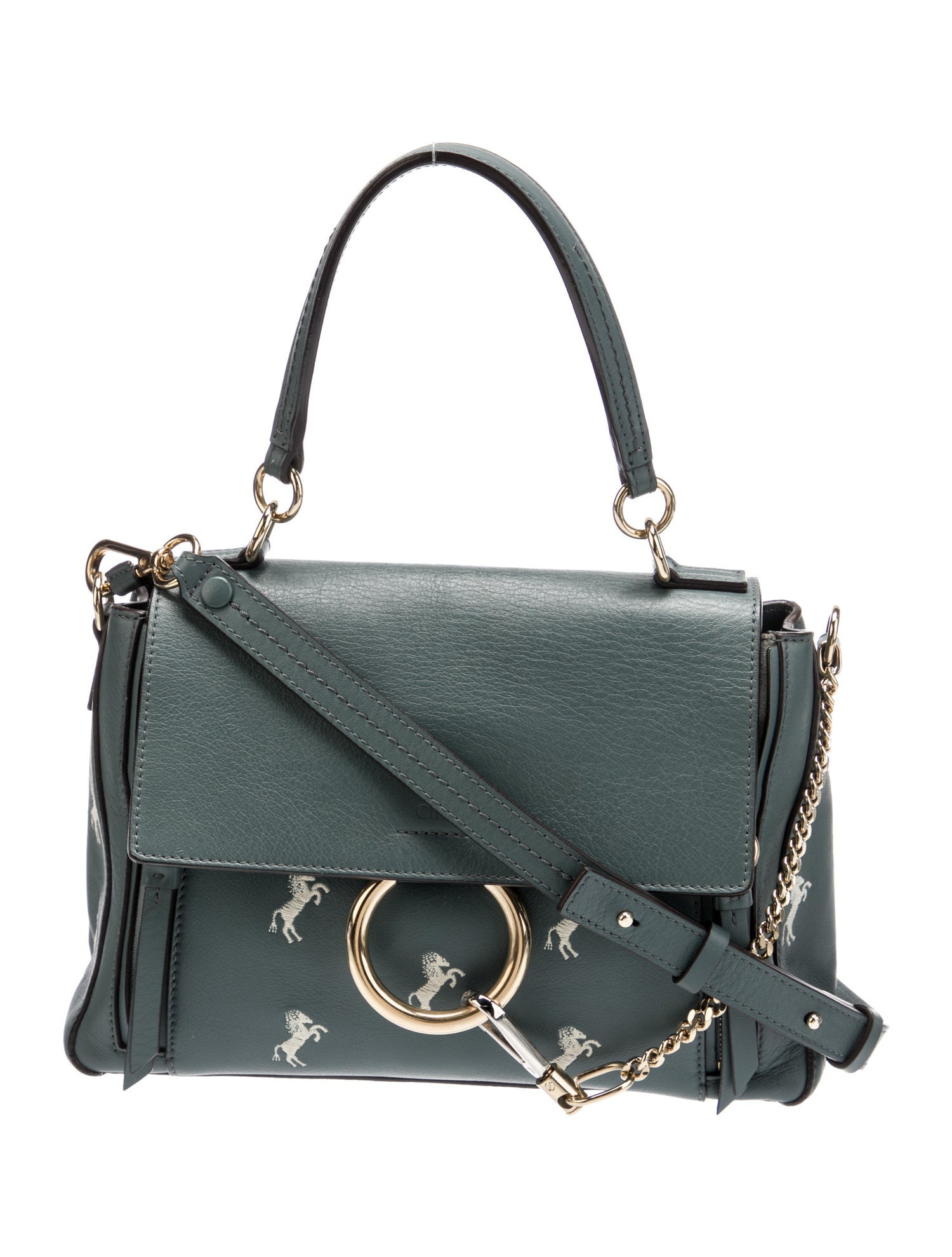Chloé Leather Top Handle Bag