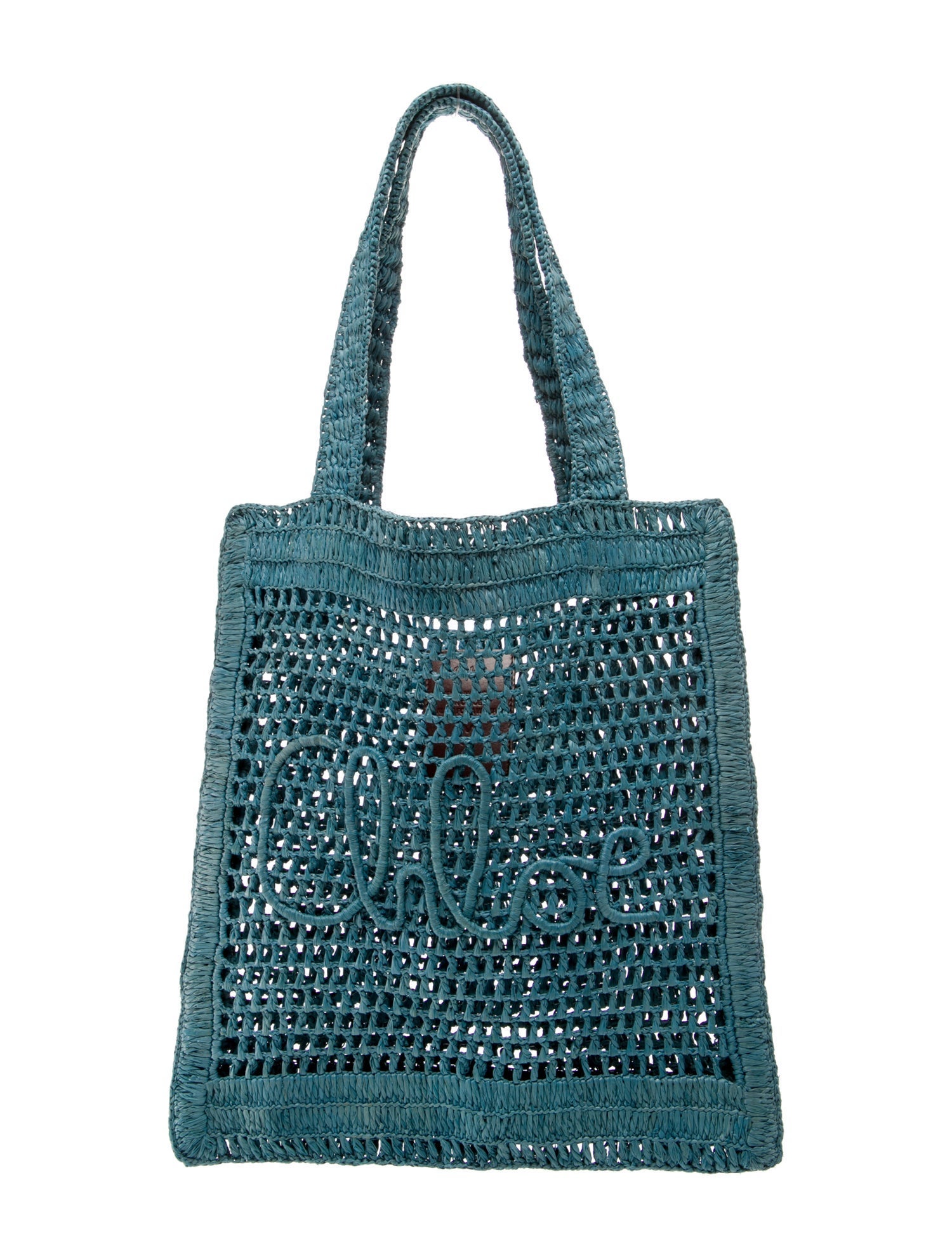 Chloé Raffia Tote Large