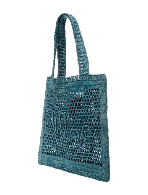 Chloé Raffia Tote Large