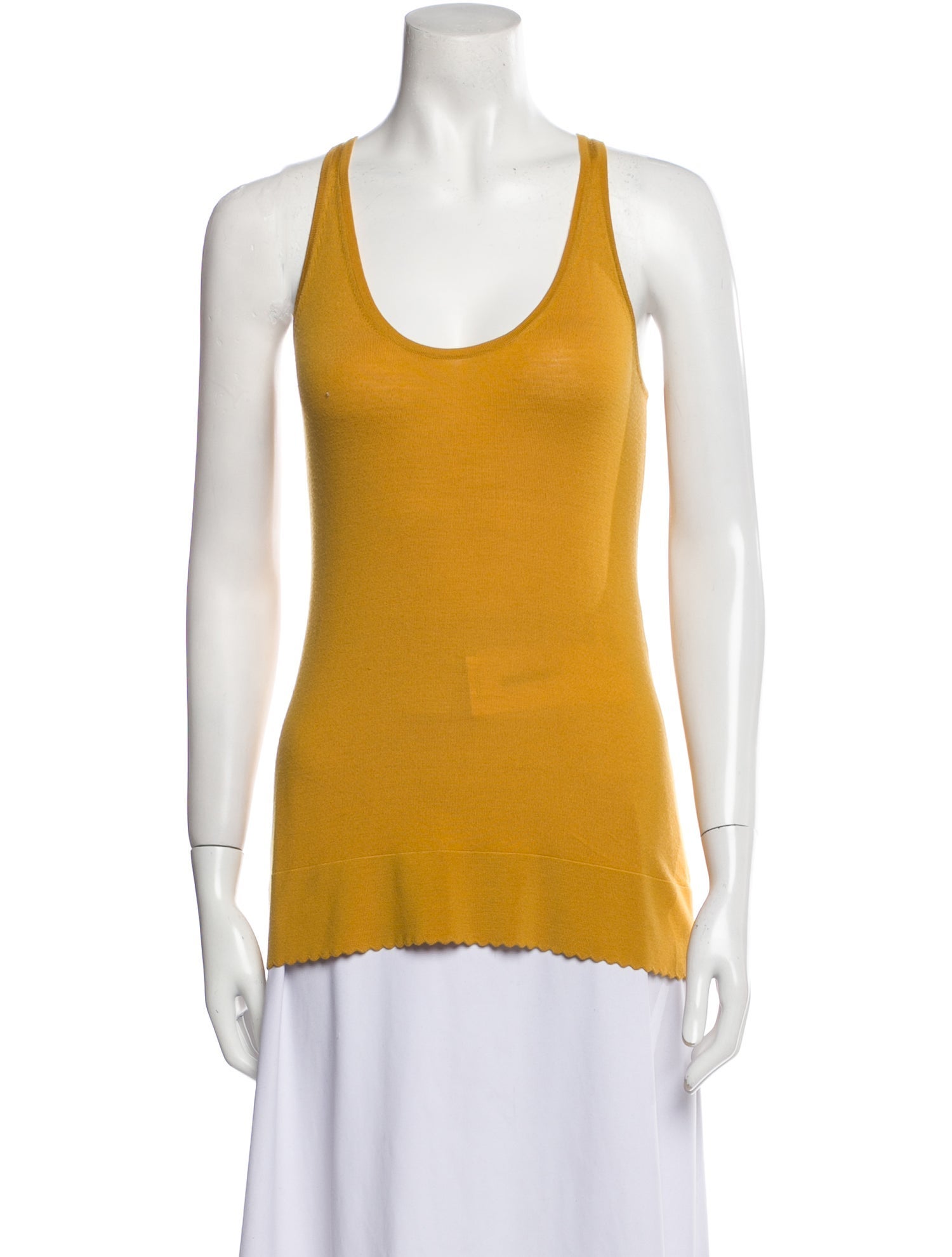 Chloé Wool Scoop Neck Top