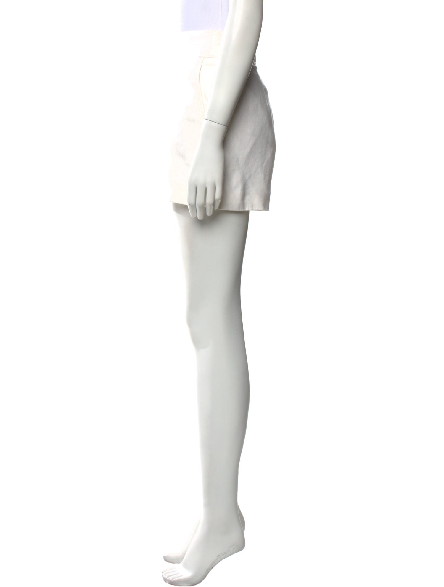 Chloé Linen Mini Shorts