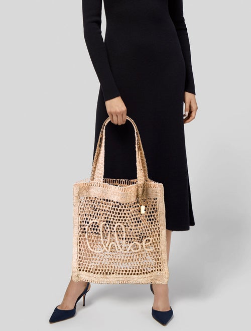Chloé Raffia Tote