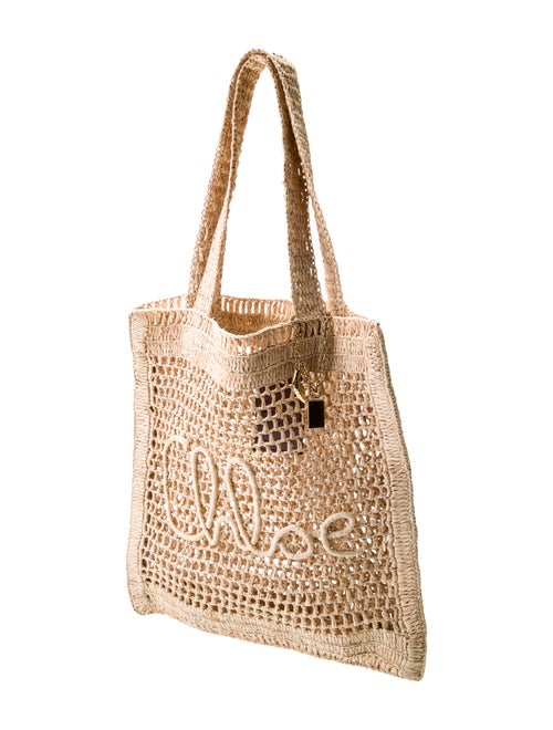 Chloé Raffia Tote