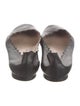 Chloé Leather Scalloped Accent Ballet Flats