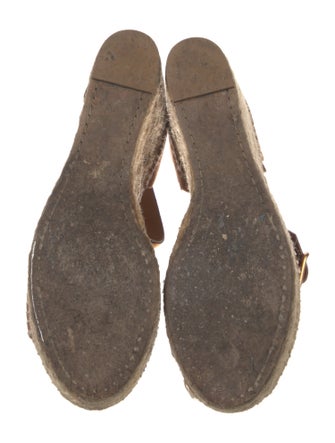 Chloé Suede Scalloped Accent Espadrilles