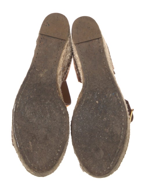 Chloé Suede Scalloped Accent Espadrilles