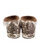Chloé Leather Animal Print Flats